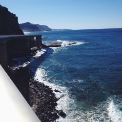 That serenity #vscocam (at Sea Cliff Bridge, Clifton, NSW)