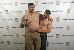 perfcub:  swagandvalor:  Photos from the HiBearNation photo booth by Swag and Valor!  Check out our website for sexy underwear and exclusive discounts!  Tom Hardy got fat and it looks great on him…In actuality, the guy on the left’s name is also Tyler.