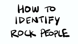 keepbeachcityweird:  A few months ago, I had the honor of doing a presentation at Beach-a-palooza entitled: Rock People: Identification and Defense.  Songs and mimes are all fun and all, but the people need to know THE TRUTH!!! This is a little animated