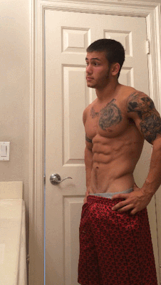 lovehairyteenguys:  Oh, I’m just standing here in front of the mirror admiring myself