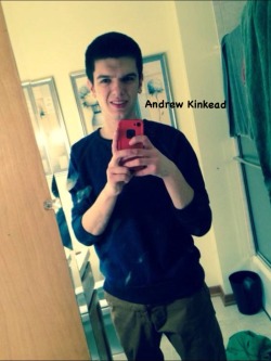 sextinguys:  Andrew 21yo gay, he is a sweet guy who is mature, and a kid at heart. I really enjoy his two-toned cock! Yumm -Sextinguys