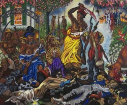 the-female-soldier:  Carlota was a Lucumí-Yoruba resistance fighter who led a slave rebellion in Cuba during the mid-19th century.  Kidnapped by slavers as child, Carlota was brought from West Africa to the Matanzas province of Cuba. There she worked