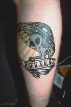 bro-tality:  My newest calf tattoo, done by Scootz at Voodoo Tattoo, Cromer (x) 
