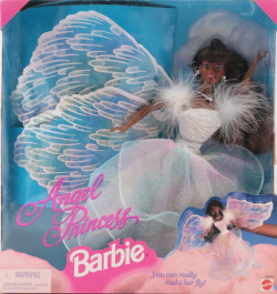 fyretrobarbie:Angel Princess Barbie (1996)