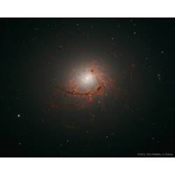 NGC 4696: Filaments around a Black Hole #nasa #apod #esa #hubble #afabian #ngc4696 #spiralgalaxy #supermassiveblackhole #blackhole #gas #dust #filaments #hubblespacetelescope #universe #interstellar #intergalactic #space #science #astronomy