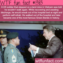 wtf-fun-factss:  Roy Benavidez - people’s facts - real badass  a U.S. soldier in Vietnam WTF FUN FACTS HOME / SEE tagged/ people FACTS ARE COMING HERE (source)