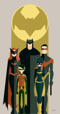 imthenic:  Bat-Family by Diego Grosso