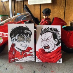 Definitely one of my favorite #commission &rsquo;s I&rsquo;ve done. I&rsquo;m a huge fan of #Akira and #katsuhiroOtomo work! - Follow me on Instagram and Twitter @yecuari