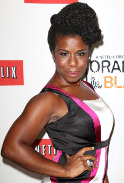 youngblackandvegan:  welldressedvillain:  niggaimdeadass:   Uzo Aduba  You might know her as ‘Crazy Eyes’ from Orange is the New Black (because that’s what I knew her as too), so these pictures might be refreshing.  Unf  Glory   Mom 😍