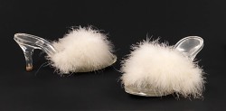 omgthatdress: slippers 1950s The Metropolitan Museum of Art “No object better epitomizes the sex-kitten glamour of the 1950s than the marabou mule. The style has become an icon of feminine allure, making it the only significant modern survivor of the