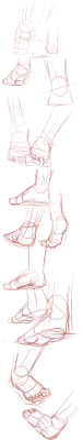 This is the foot study, I&rsquo;ve been reading up on the structure of the foot; truth be told, I have a better grasp of it; however, I still feel that it can done better.  Need to learn this for the styles.