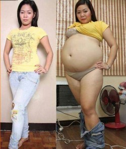 sir-belly-lover:Nutty @stuffer31 she got fat!