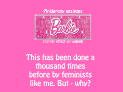justwidle:  valkiriaofterokkar:  Finally someone said it. I use this debate every time that I’d hear people complain about Barbie and her body shape and it’s effects on girl. I never understood why people made a big deal out of it, it was just a doll