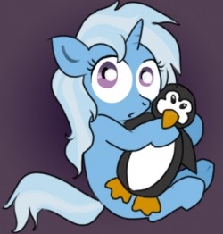 I wrote another pony fic. Technically safe for work, but&hellip; it’s a lot less adorable than the picture implies.