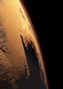 wonders-of-the-cosmos:    Olympus Mons in Marsby: Kees Veenenbos