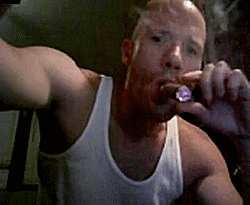 cigarjon:  ultra-chicock-love:  jake-uk:  Fuck Me, would love him to be up in my face like this (Vid from Cigarstuds on ThisVid - no idea where from originally!)  Please follow me on “My Purgatory”: http://ultra-chicock-love.tumblr.com   HOT GAR GUY…..