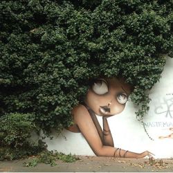 itcuddles:   I’m in love with this street art 