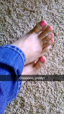   Pedicures are always Snapchat material. ษ = unlimited access. Message me!   