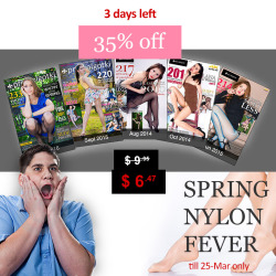 Guys, only 3 days left - http://bit.ly/nylonFVR35% off best magazines of all timesSee all magazines here: pro-kolgotki.com/bestsellers