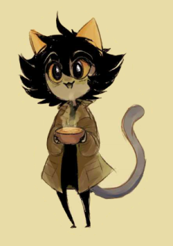 demented-sheep:  soup nepeta from the stream!!! daniel got a capture of it before my computer shut off but here it is!!! 