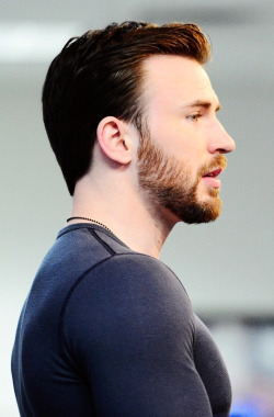 weheartchrisevans:Chris Evans at the NASCAR Daytona 500 Sprint Cup Pre-Race Conference on February 22, 2014 in Daytona Beach, Florida.