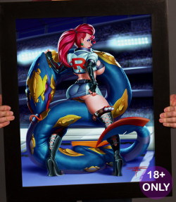 taboolicious:  Oh yeah! get your Masturballs ready! its time for trouble!Jessie from team rocket is now available as a print, you can get yours by clicking–&gt; HERE &lt;–and not only that but there are many others for sale done by yours truly :)give