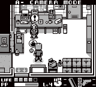 gameboydemakes:  For Frank West, every shot counts.  Especially when it comes to one from a camera! Like the GIF? Check out the demake it’s part of!   [Patreon] [Twitter]      