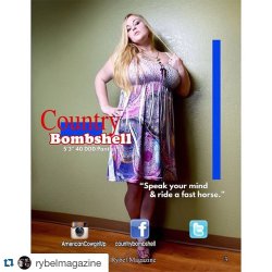 #Repost @rybelmagazine with @repostapp. ・・・ Thank you to Country Bombshell @americancowgirlup for being in issue seven of @rybelmagazine get your copy by either clicking the Rybel profile or this link http://www.magcloud.com/browse/magazine/797480