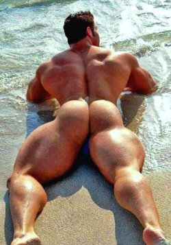 Barry laid in the sun at the beach. His humongous ass teeming with dumb twinks, slurped up as fuel for the behemoth, joined of course by  all the stupid guys barry swallowed like little snacks. His body was a protein factory, digesting inferior boys left