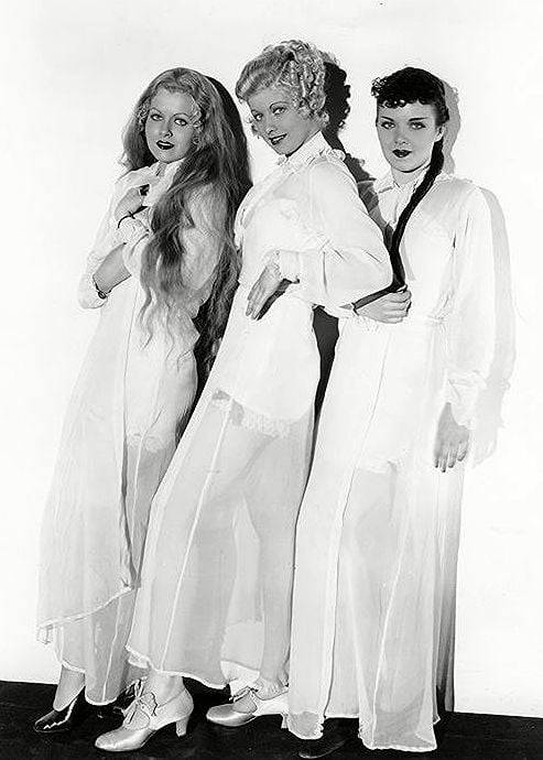Barbara Pepper, Lucille Ball and Dolores Casey Nudes &amp; Noises  