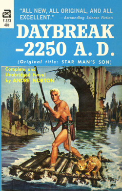 Daybreak - 2250 A.D. by Andre Norton, 1965.