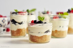 do-not-touch-my-food:  Cheesecakes in a Jar