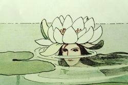 lazypacific:  “Queen Water Lily”Illustration by Elsa Beskow