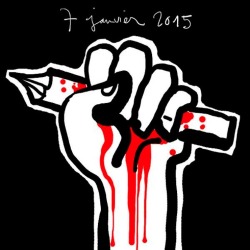 jedavu:  For Charlie Hebdo… For freedom of speech… For human…