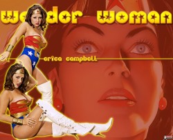 theartofericarosecampbell:  Erica Rose Campbell - Wonder Woman! Happy Fourth of July!! 