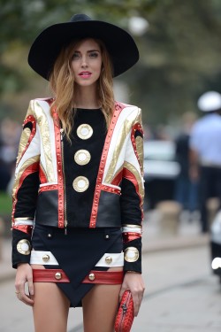 the-street-muse:  Fashion gladiator: Chiara Ferragni 