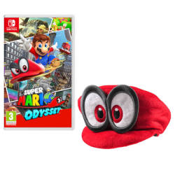 mynintendonews:  Pre-order Super Mario Odyssey At Nintendo UK Store And Get Free Cappy Hat  Arguably the biggest and best game at E3 2017 has been the adventurous Super Mario Odyssey. Nintendo UK has announced that Mario’s latest 3D adventure is available