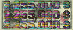 The most expensive banknote #glitch #art #money US Red Seal Grand Watermelon banknote Ū,255,000 Shake your MoneyGlitch_Maker!!!   https://www.facebook.com/events/127432530788586/130196890512150/?ref=notif&amp;notif_t=plan_mall_activity