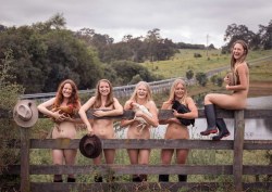nakednews:As every year for 30 years, the veterinary students from the University  of Sydney have posed naked in a sexy calendar, this time entitled After Hours, to raise money for a good cause! The donations collected thanks to the Vet Calendar 2016