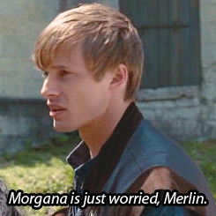 searedontomyhearts:  Merthur Part 30 After what Arthur heard from Morgana, he decides that him and Merlin can only meet far away from Camelot, although Arthur hasn’t told Merlin about the suspicions Uther has about his magic. All the parts 