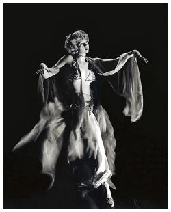 A young Lily Ayers (dancing during this period as “Lorali”) shows off her Harem Girl costume..
