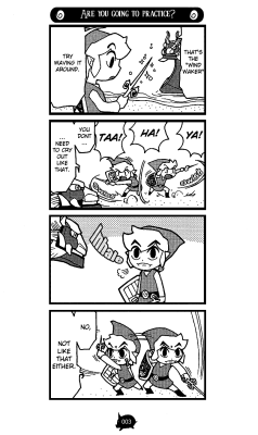 kaialone:   The Legend of Zelda: The Wind Waker - Link’s Logbook Chapter 4, Page 3  