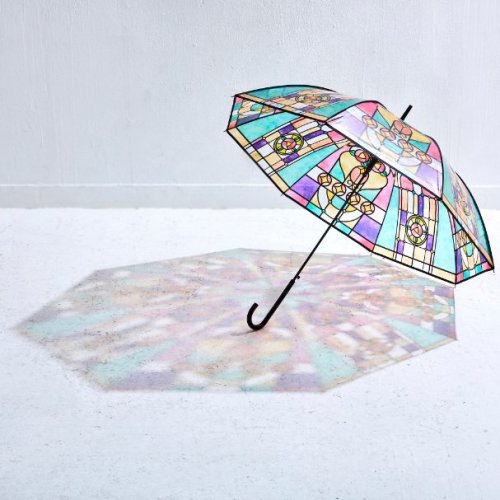 tanuki-kimono: Stained glass umbrella  by YOU+MORE! I am not sure if it is suitable for sunshade use by oh god this is so pretty!!!!