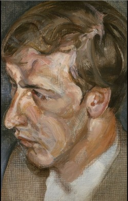 Lucian Freud, Portrait of a man (Portrait of the 12th Duke of Devonshire), c.1962
