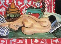expressionism-art: Reclining Nude, back, 1927, Henri MatisseMedium: oil on canvas