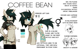 Because I was tired of this old thing! Have an updated reference sheet~ Also, I&rsquo;m finally publishing some background story. This is a rewritten bit of introduction used in old roleplays and also relevant to an ask blog, so I am not going to change
