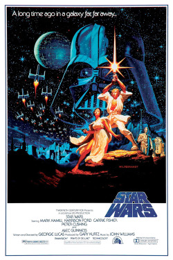 tiefighters:  Movie Posters: Star Wars Series Check out the original trailer for Star Wars (A New Hope) from 1977.  (via:herochan) 