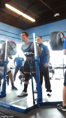 thoughtsandsquats:  Jesse Norris’ recent 750 lb world record squat weighing 196 lbs.  Still can’t believe this guy got an over 10x bw total without wraps in a drug tested federation with a two hour weigh in.  Crazy…