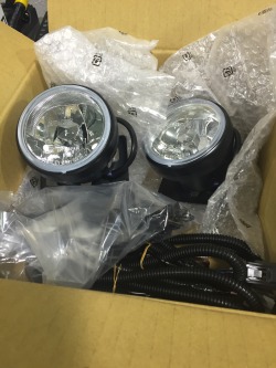b18c:  Got these today, yeeeee. 98-01 OEM Integra Raybrig fogs and a brand new 1998 owner’s manual for the new car since it didn’t have one in the pouch haha.
