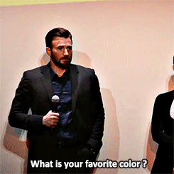 tomlhardy:  Chris Evans making fun of the Q&amp;A system at the TIFF 2014 Before We Go Q&amp;A. [x]   Pakshepqsksm.